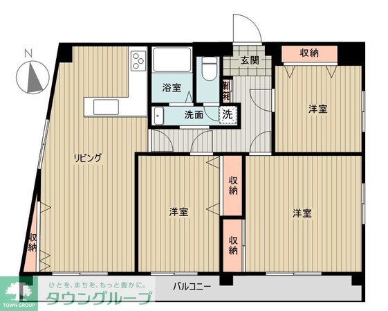 大谷ビルの物件間取画像
